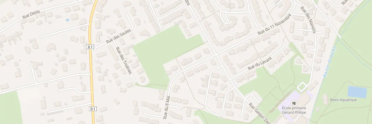 Plan du 68 Rue du Huit Mai à Loon-Plage