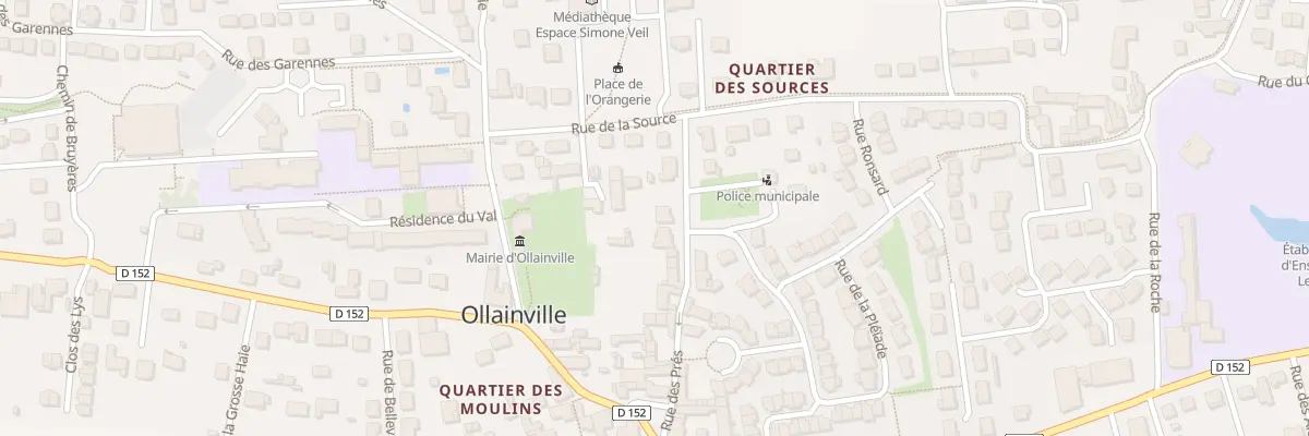 Plan du 17B Rue des Pres à Ollainville