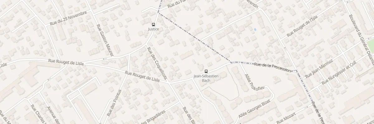 Plan du 10 Rue Rouget de Lisle à Bezons