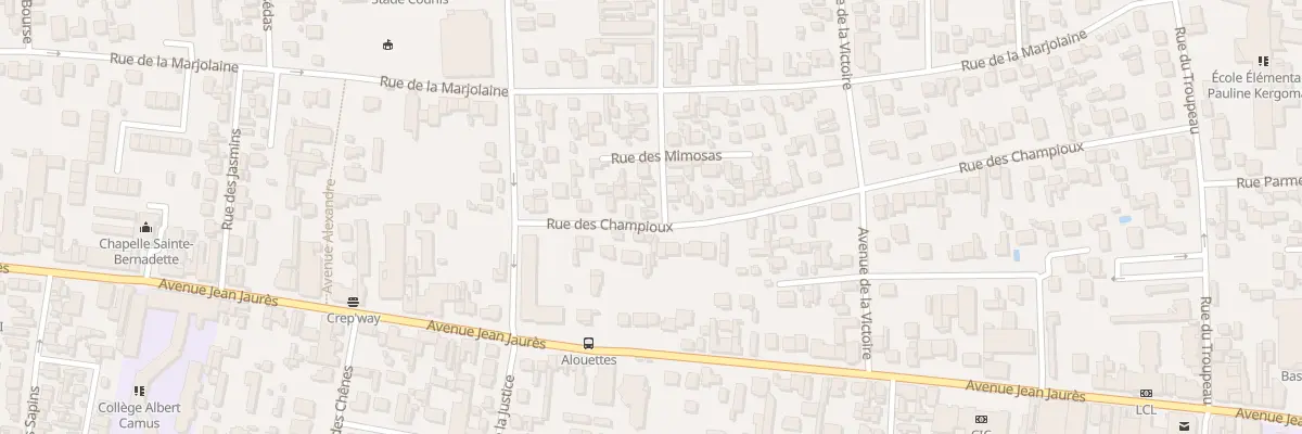 Plan du 60 Rue des Champioux à Argenteuil