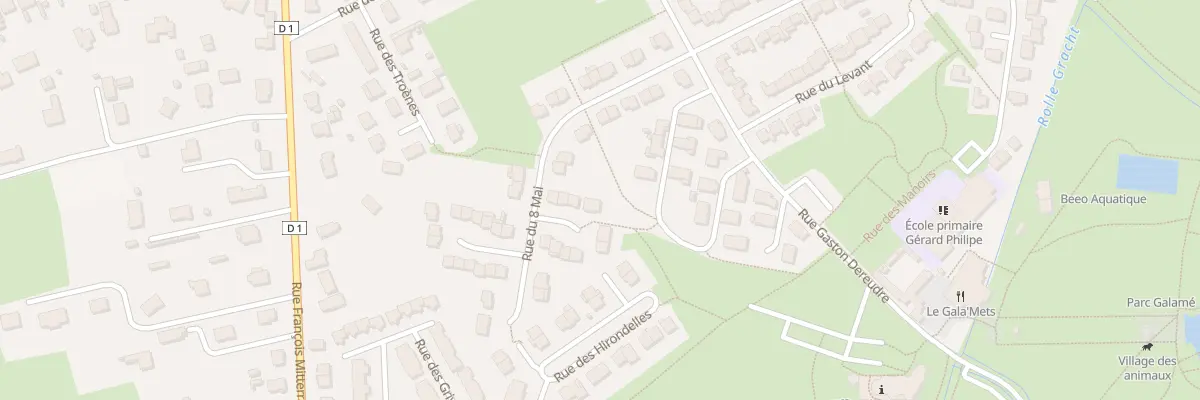 Plan du 219 Rue du Huit Mai à Loon-Plage