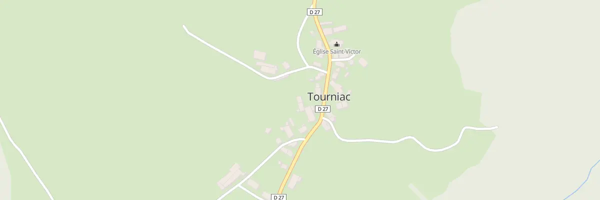 Plan du 5040 Tourniac à Pleaux