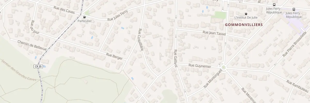 Plan du 31B Rue Coquillière à Igny
