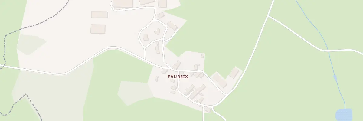 Plan du 6 Faureix à Sainte-Feyre-la-Montagne