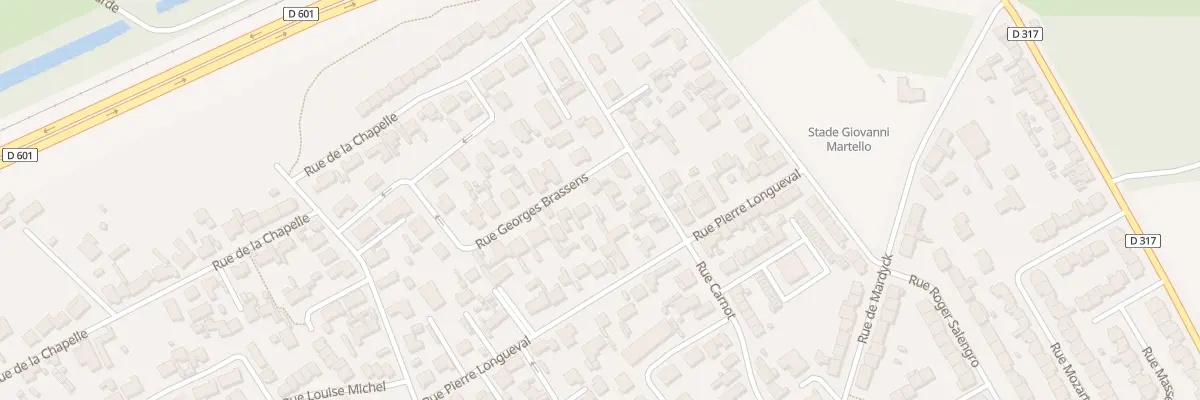 Plan du 41 Rue Georges Brassens à Loon-Plage