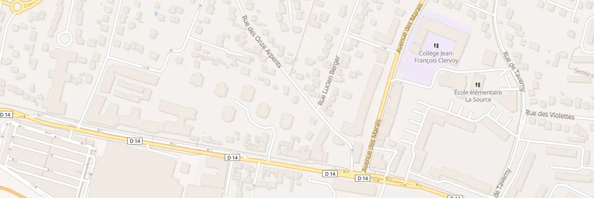 Plan du 5 Rue des Onze Arpents à Franconville
