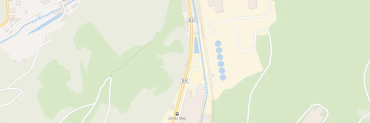 Plan du 60 Av Jean Jaurés à Viviez
