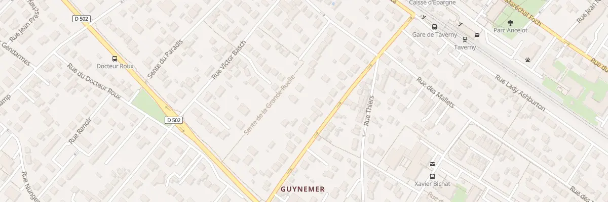 Plan du 28 Rue d’Herblay à Taverny