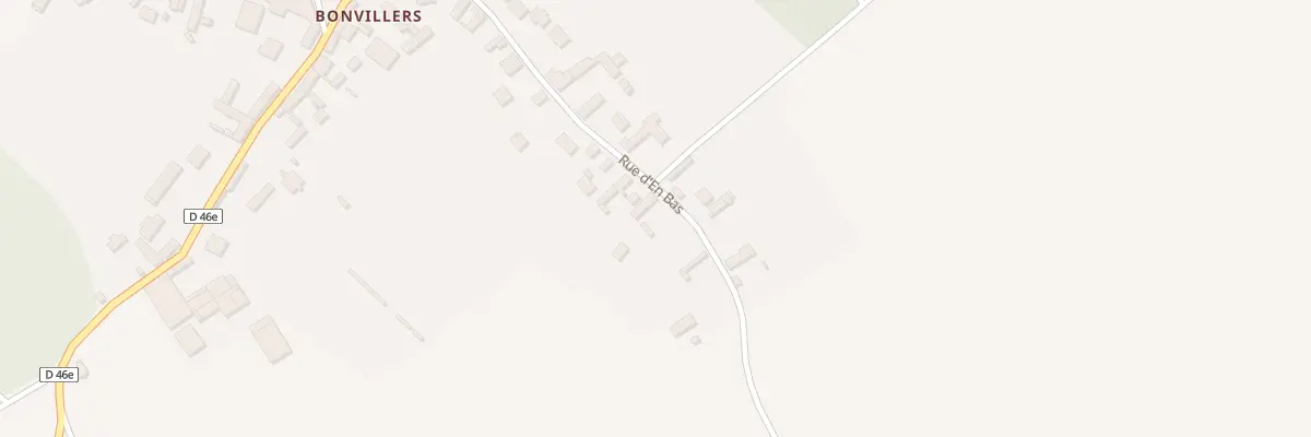 Plan du 18 Rue d’En Bas à Cauvigny