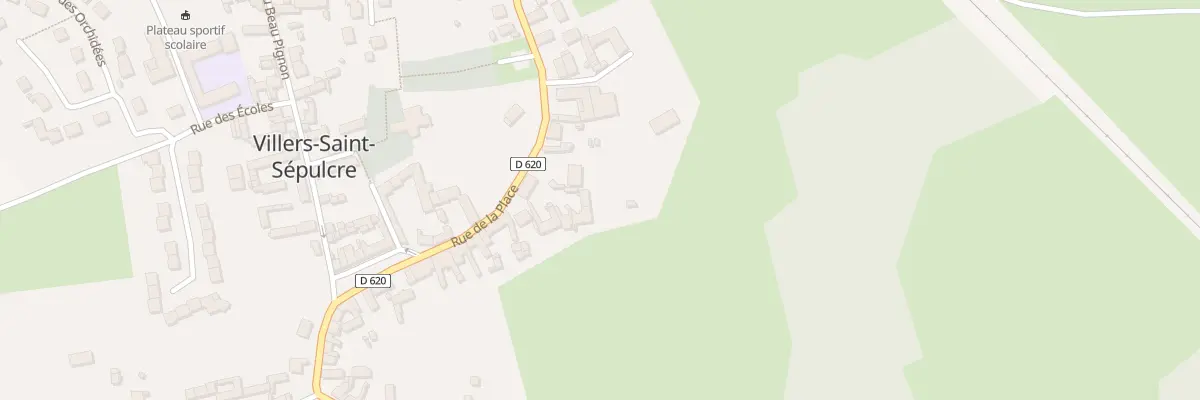 Plan du 46 Rue de la Place à Villers-Saint-Sépulcre