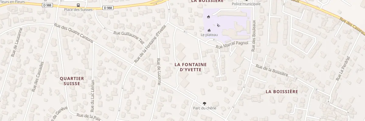Plan du 53 Rue des 4 Cantons à Villebon-sur-Yvette