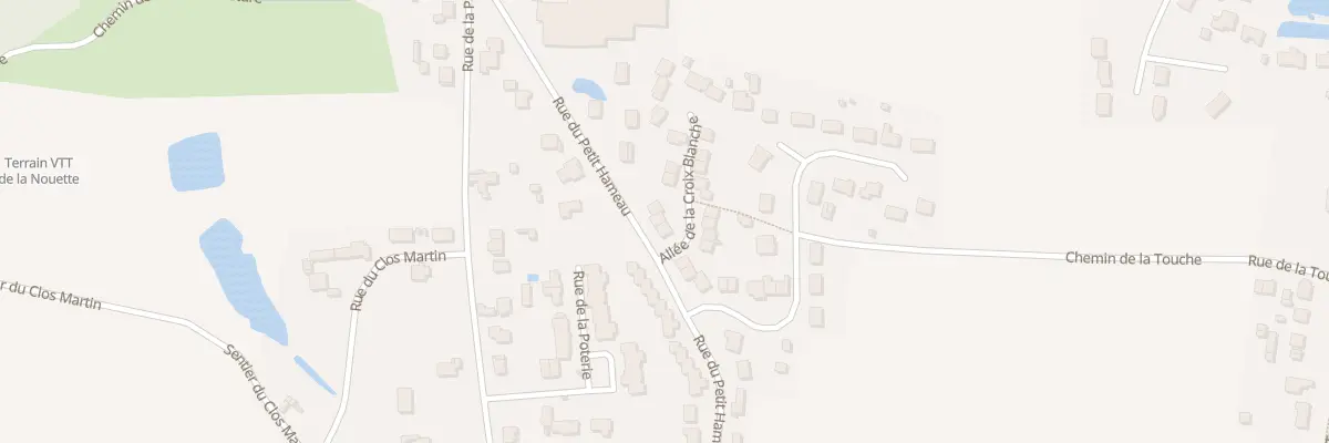 Plan du 96 Rue du Petit Hameau à Châteauneuf-sur-Loire