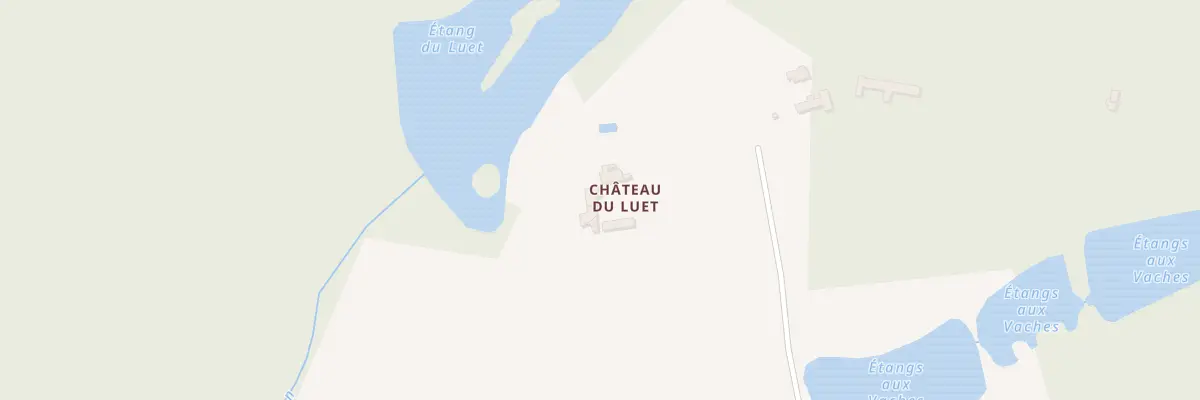 Plan du 9000 Le Luet à Vannes-sur-Cosson