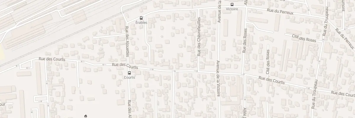 Plan du 110 Rue des Courlis à Argenteuil