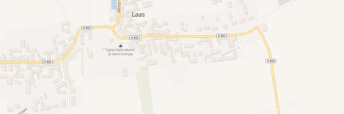 Plan du 18 Rue du Bourg à Laas