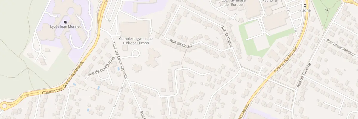 Plan du 13 Rue d’Alsace à Franconville