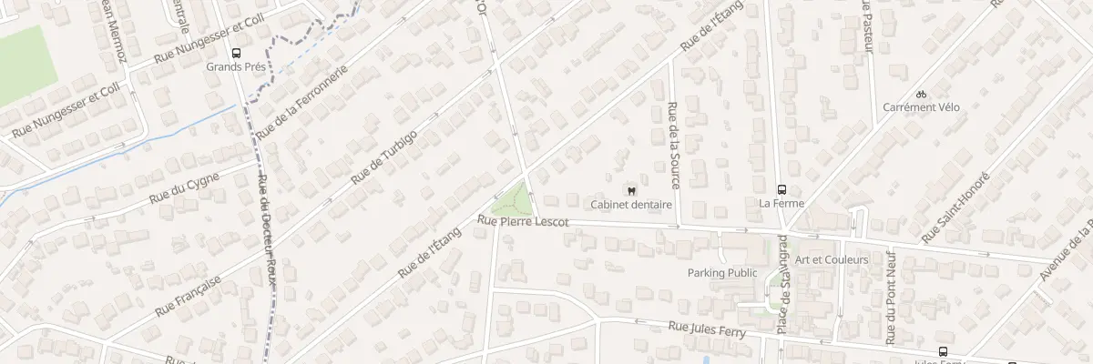 Plan du 15 Rue de l’Etang à Igny