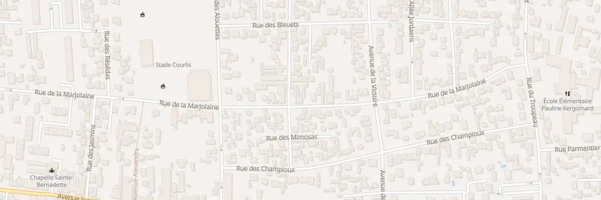 Plan du 58 Rue de la Marjolaine à Argenteuil