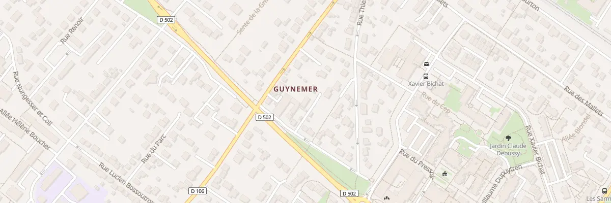Plan du 9 Rue des Coutures à Taverny