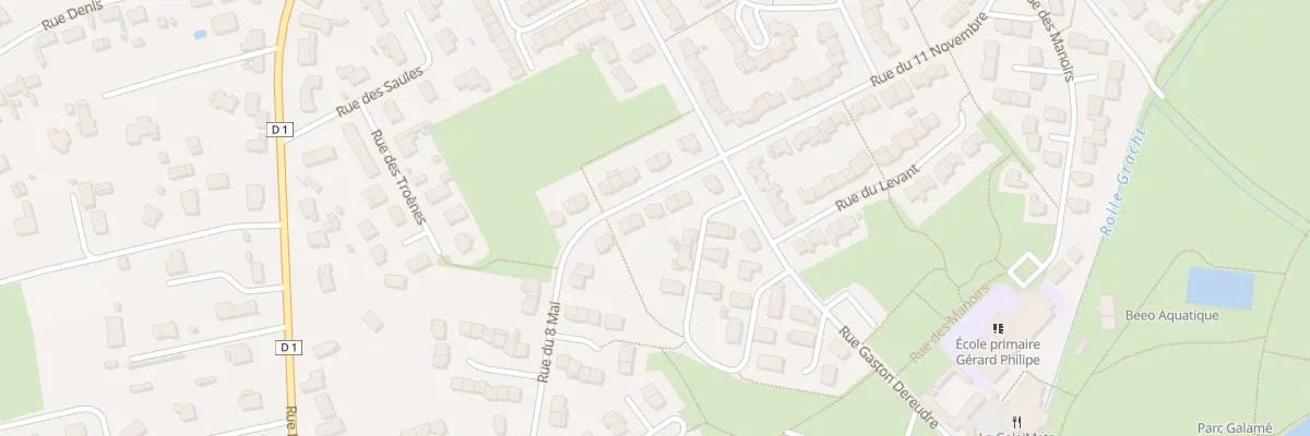 Plan du 53 Rue du Huit Mai à Loon-Plage