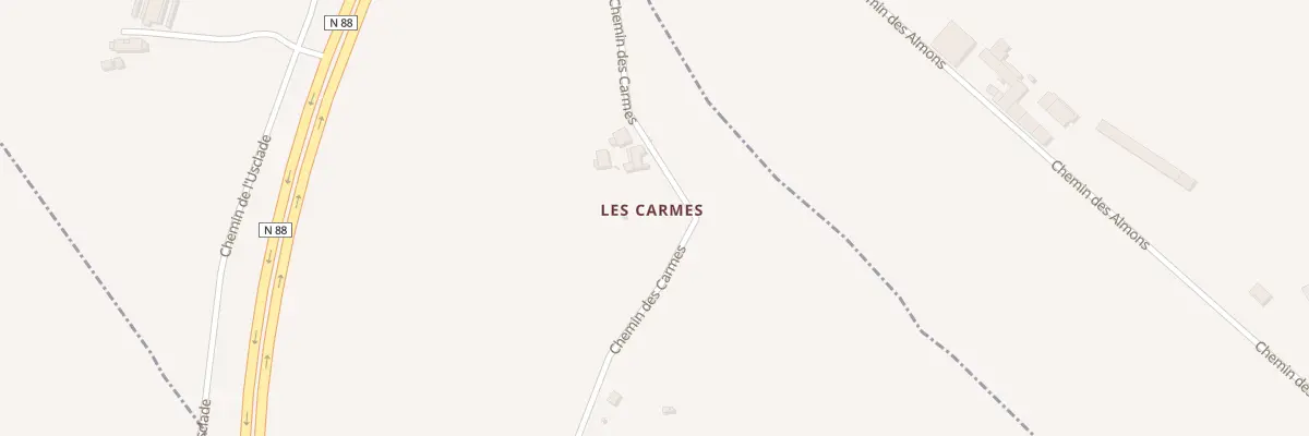 Plan du 5098 Les Carmes à Rosières