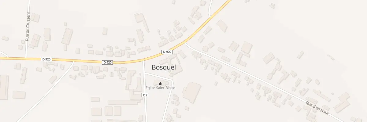 Plan du 8 Rue Principale à Bosquel