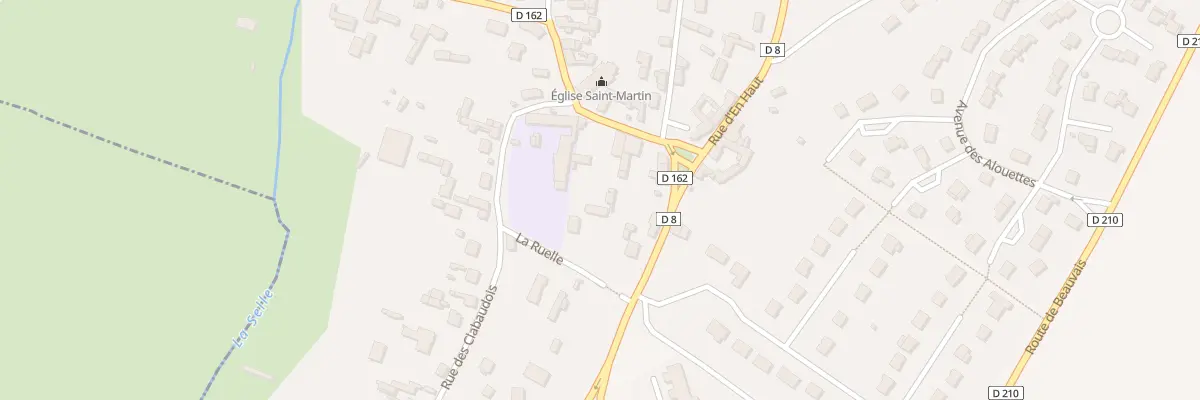 Plan du 6 Rue du Capitaine Hémir Mézan à Plachy-Buyon