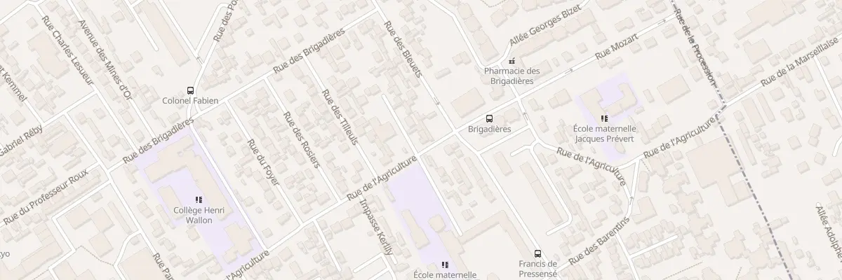 Plan du 72 Rue de l’Agriculture à Bezons
