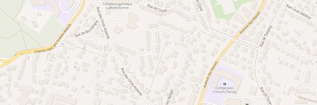 Plan du 28 Rue d’Alsace à Franconville
