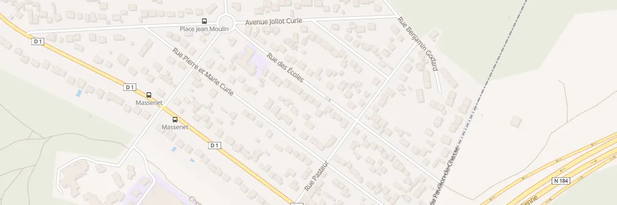 Plan du 20 Rue des Ecoles à Mériel