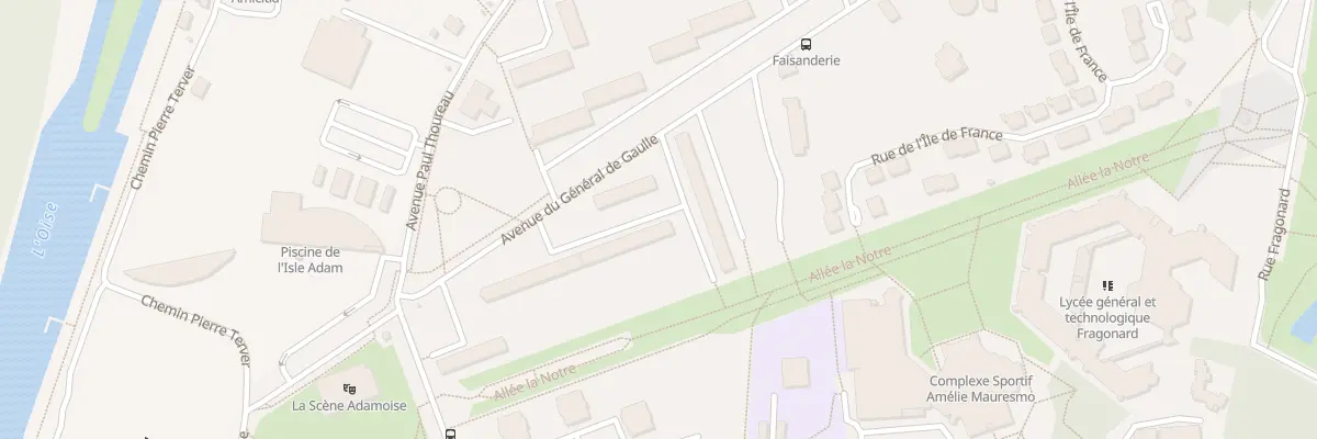Plan du 7 Res du Parc de la Faisanderie à L’Isle-Adam