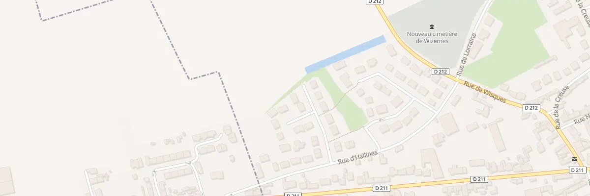 Plan du 12 Rue Jean Moulin à Wizernes