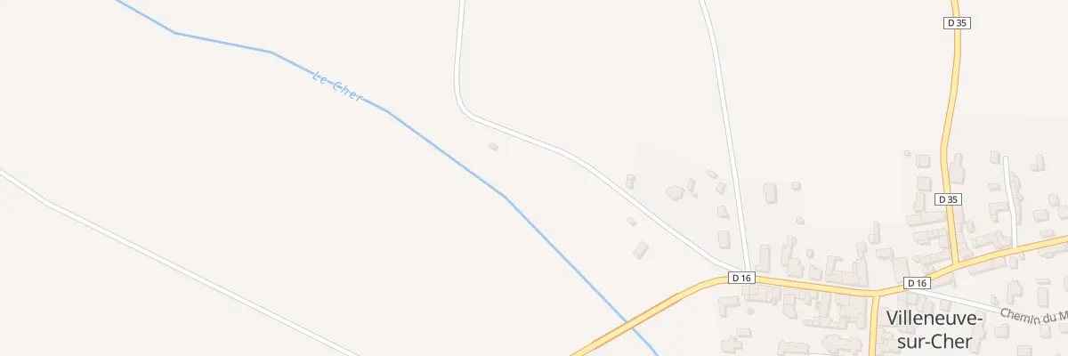 Plan du 14 Petit Pre à Villeneuve-sur-Cher