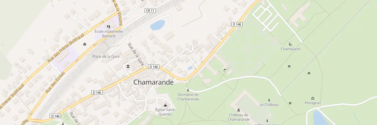 Plan du 8 Rue des Boulons à Chamarande