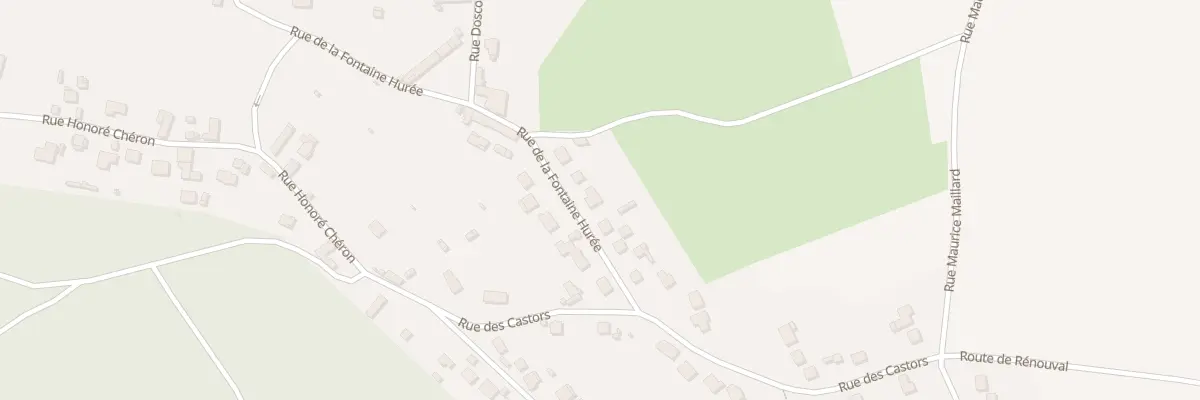 Plan du 375 Rue de la Fontaine Hurée à Ronquerolles