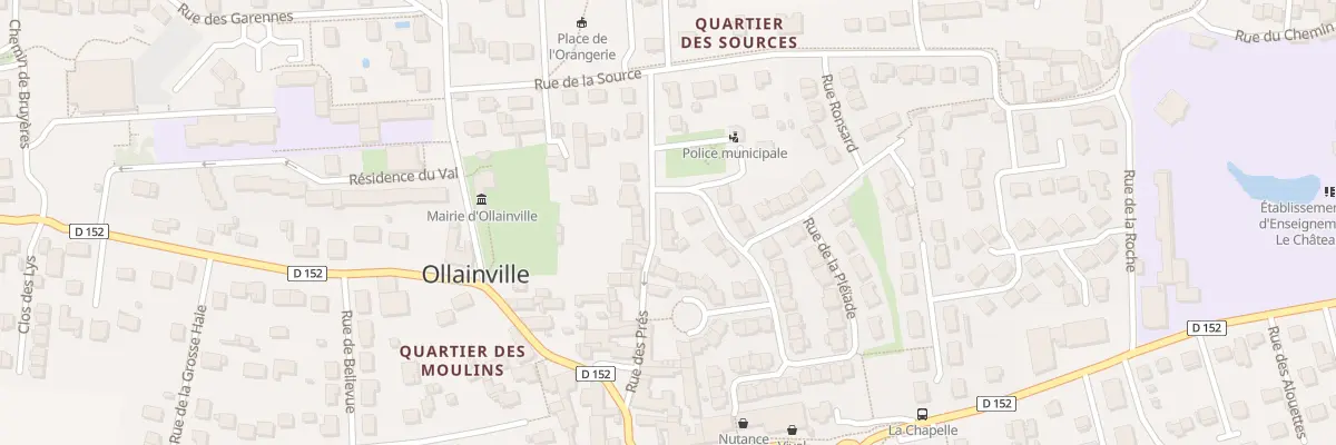 Plan du 20 Rue des Pres à Ollainville