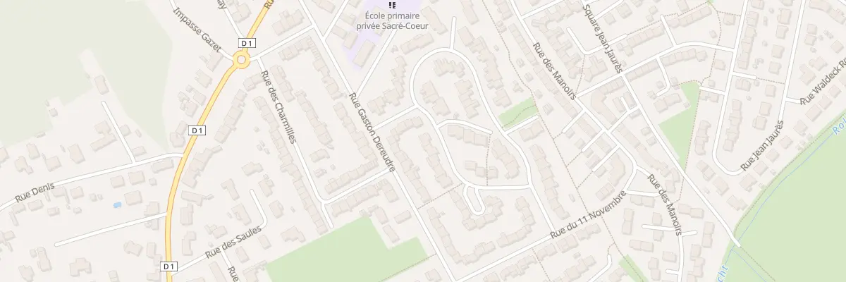 Plan du 82 Rue André Boulloche à Loon-Plage