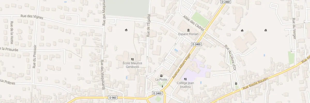 Plan du 16 Rue de l’Egalité à Châteauneuf-sur-Loire