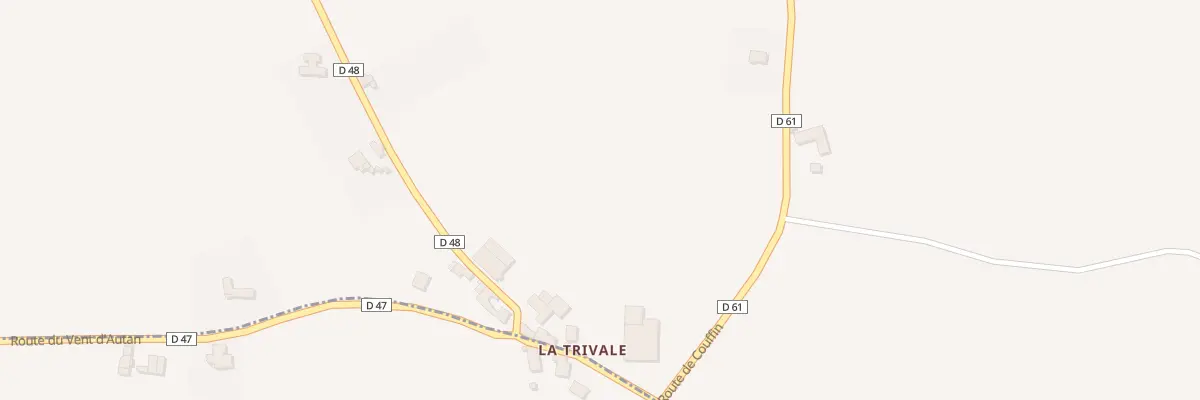 Plan du 5131 La Trivale à Privezac