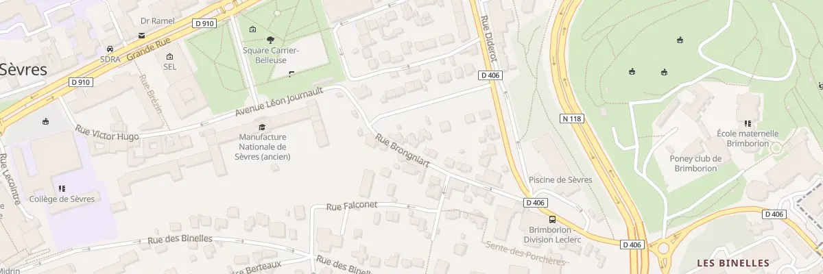 Plan du 17 Av Henri Régnault à Sèvres