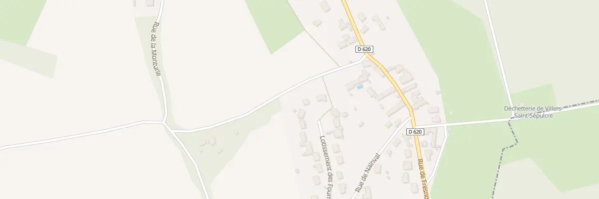 Plan du 10 Lot des Fourrieres à Villers-Saint-Sépulcre