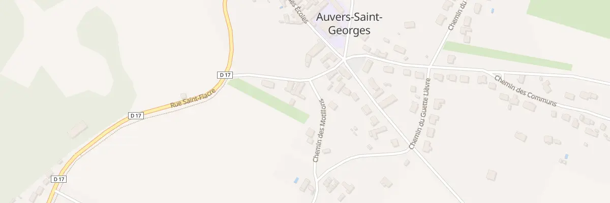 Plan du 8 Rue des Bosquets à Auvers-Saint-Georges