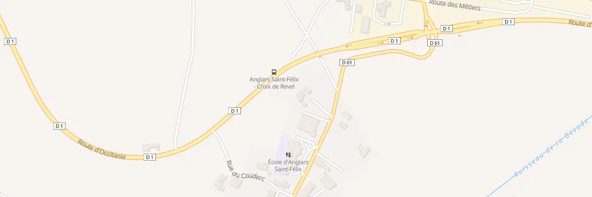 Plan du 5033 Anglars à Anglars-Saint-Félix