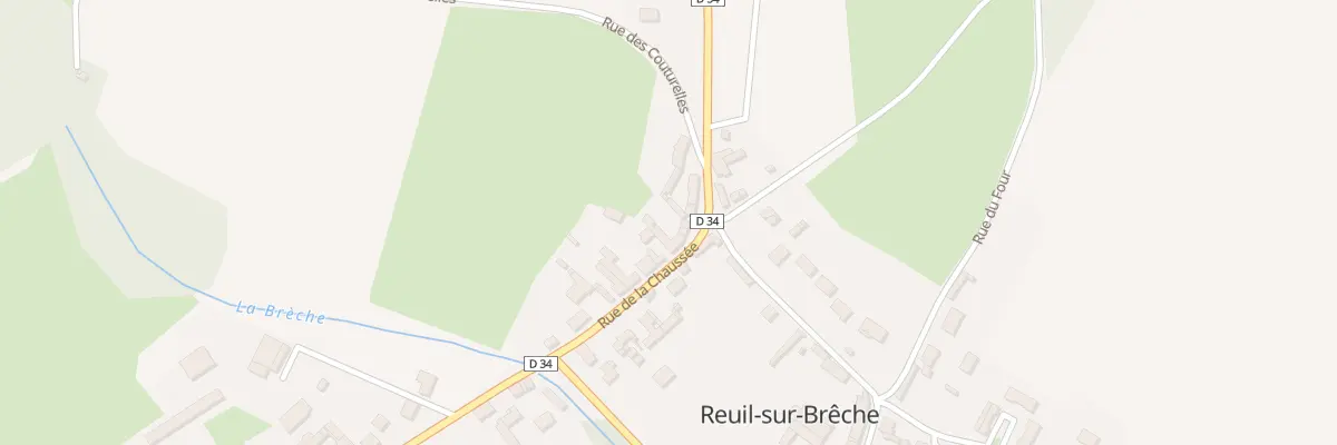 Plan du 6 Rue de la Chaussee à Reuil-sur-Brêche