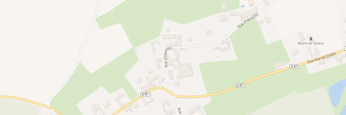 Plan du 6 Rue d’Heuchin à Teneur