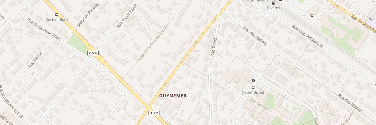 Plan du 25 Rue d’Herblay à Taverny