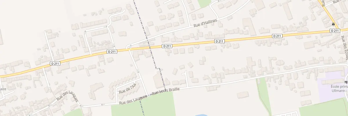 Plan du 93 Rue Bernard Chochoy à Wizernes
