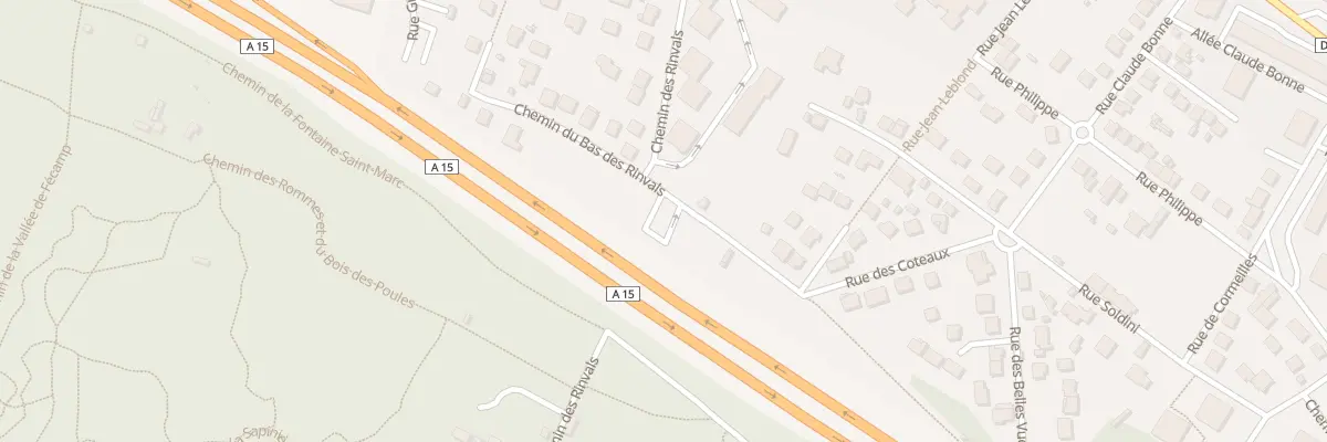 Plan du 6 Rue Georges Leredu à Franconville