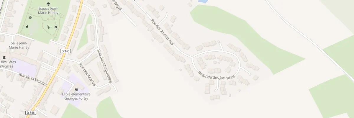 Plan du 47 Rue des Anémones à Watten