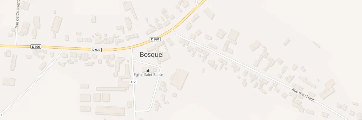 Plan du 4 Rue d’en Haut à Bosquel